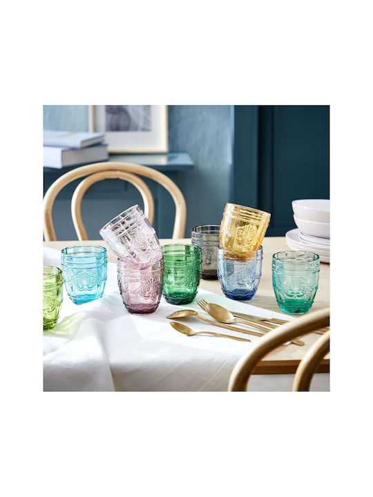 Butlers Glas Wasser aus Glas in Rosa Farbe Kelch 250ml