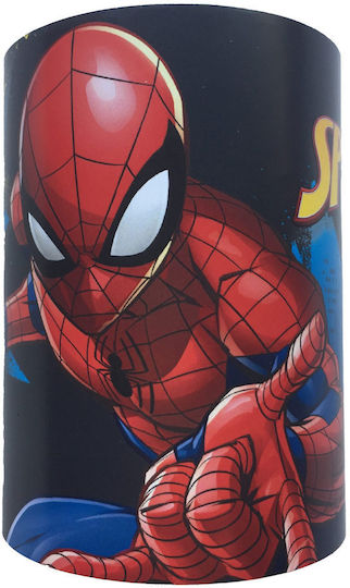 Gim Spiderman Kids Stationery Set with Pencil, Sharpener, Eraser, Notepad, Ruler and Pencil Holder 6pcs