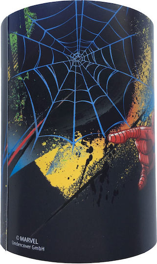 Gim Spiderman Kids Stationery Set with Pencil, Sharpener, Eraser, Notepad, Ruler and Pencil Holder 6pcs