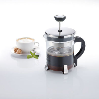 Westmark Filterkaffeemaschine Handbetrieb Rostfreier Stahl Schwarze 500ml