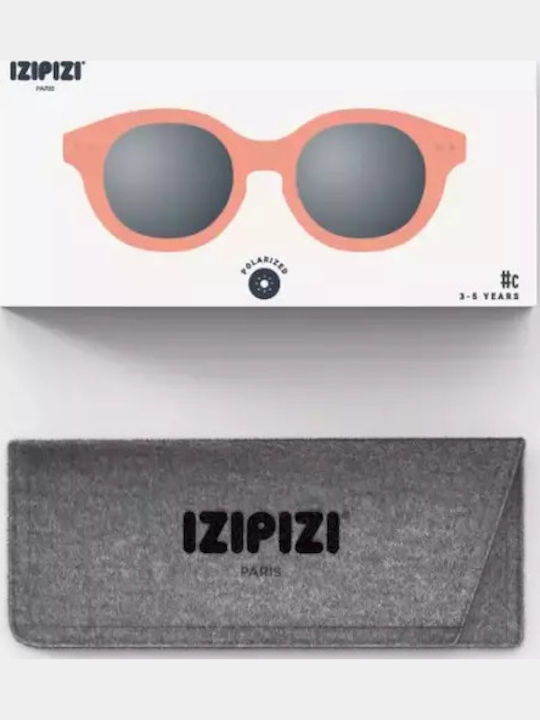 Izipizi #C Παιδικά Γυαλιά Ηλίου Apricot για 3-5 Ετών