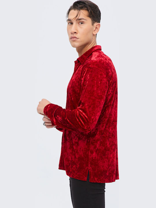 Langärmlig Hemd Rot