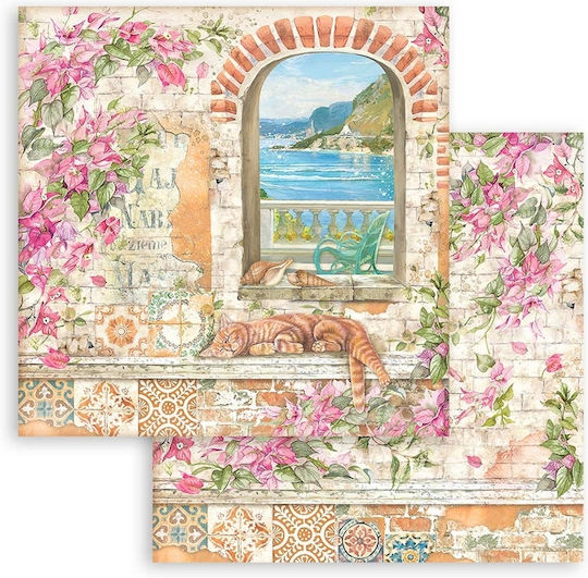 Stamperia Scrapbooking Διπλής Όψης 190gr/m² 10τμχ