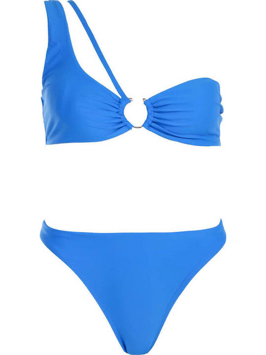 Gigi Bikini Set Sports Bra & Brazil Blue