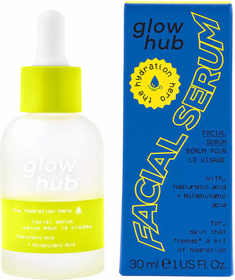 Glow Hub Moisturizing Face Serum Suitable for All Skin Types with Hyaluronic Acid 30ml