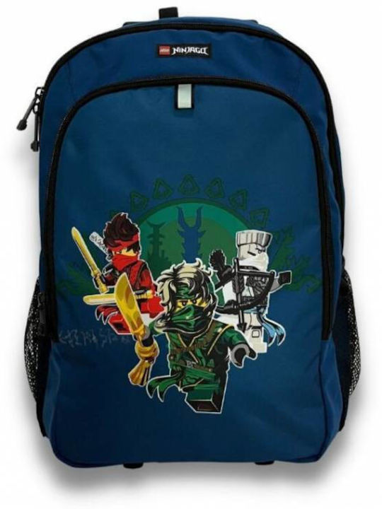 Lego Base Ninjago Into The Unknown School Bag Backpack Elementary, Elementary in Blue color