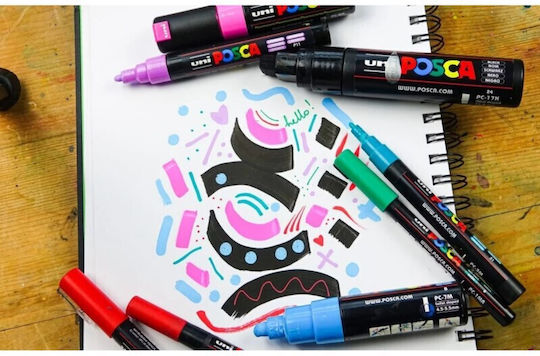Posca PC-5M Design Marker 2.5mm Red