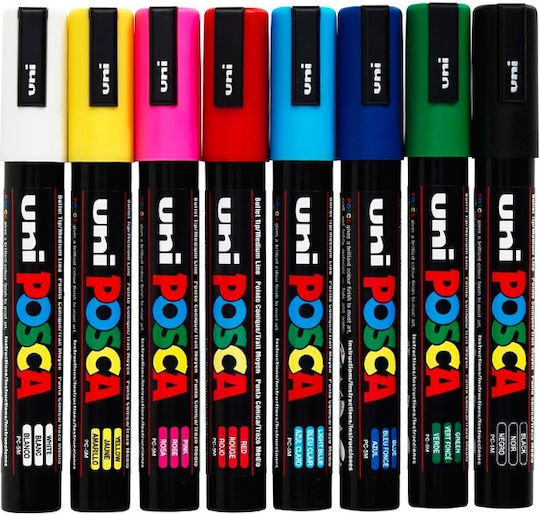 Uni-Ball Posca Permanent Marker 5mm English Green 4902778262559