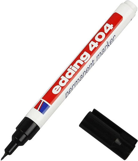 Edding 404 Ανεξίτηλος Μαρκαδόρος Μαύρο 0.75mm