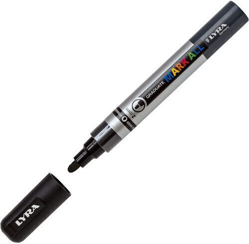 Lyra Graduate Mark All Permanent Marker 2mm Schwarz