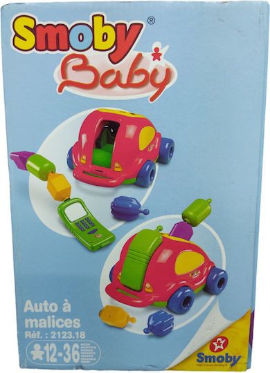 Smoby Formensortierspiel Auto mit Formen für 12++ Monate