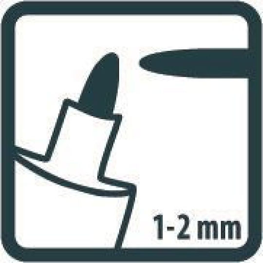 Pica Classic 532 Permanent Marker 2mm White