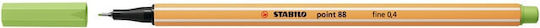Stabilo Point 88 Μαρκαδόρος Σχεδίου Πράσινος 0.4mm