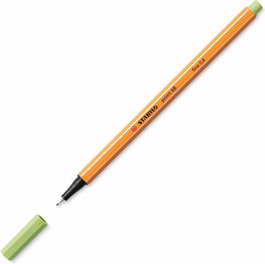 Stabilo Point 88 Μαρκαδόρος Σχεδίου Πράσινος 0.4mm