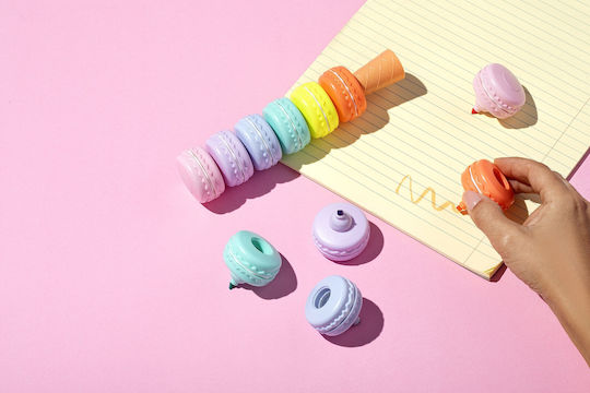 Yolo Macaron Markers Μαρκαδόρος Υπογράμμισης Μακαρόν - Yolo (Διάφορα Χρώματα)