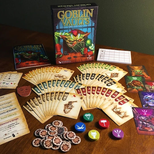 Board Game Goblin Vaults for 1-5 Players 14+ Years Old TWK4010 (EN)