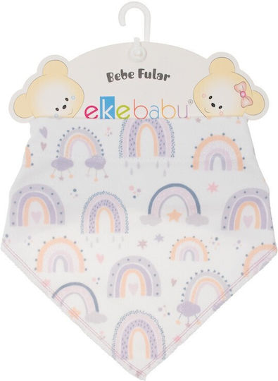 Bibaby Schürze 100% Baumwolle mit Taste Ecru 1Stück 23-