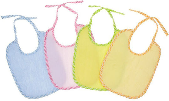 Kamtex Baby Baby Bib Fabric with Lace Band