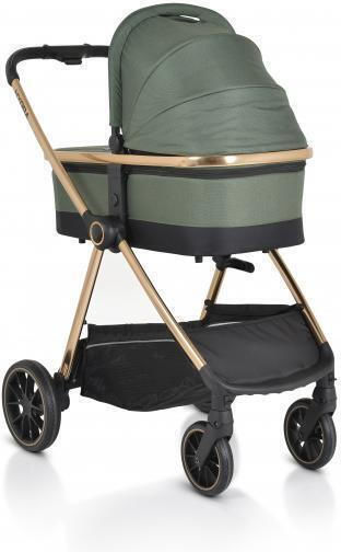 Cangaroo Hydra Adjustable 2 in 1 Baby Stroller Suitable for Newborn Khaki