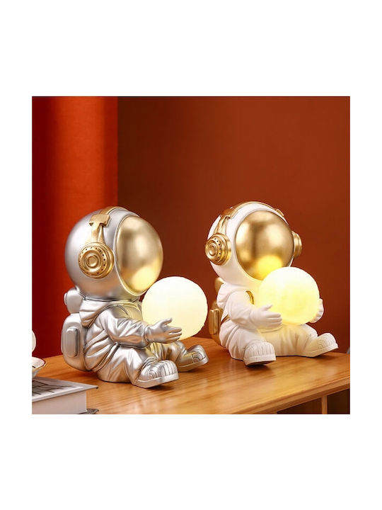 JF197 Decorative Lamp Astronaut White/Silver