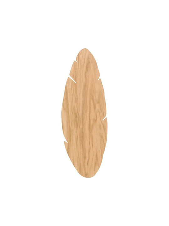 TK Lighting Hoja Φωτιστικό Τοίχου Καφέ 18x18x5εκ. TK Lighting Hoja Φωτιστικό Τοίχου Καφέ 18x18x5εκ.