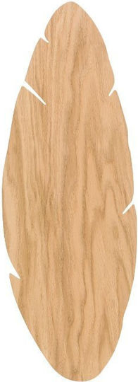 TK Lighting Hoja Φωτιστικό Τοίχου Καφέ 18x18x5εκ. TK Lighting Hoja Φωτιστικό Τοίχου Καφέ 18x18x5εκ.