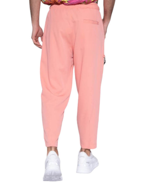 Xagon Man Men's Trousers Elastic Pink