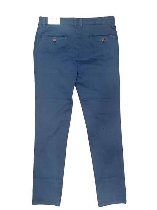 Παντελόνι Chino Ελαστικό σε Slim Εφαρμογή Μπλε