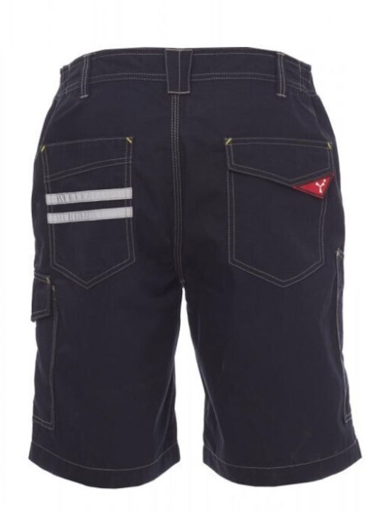 Payper Caracas Work Shorts Navy Blue made of Cotton