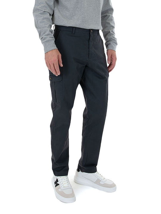 Pantaloni Elastic cu Croială Normală Gri