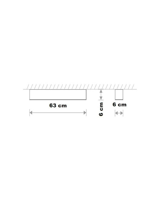 Nowodvorski Soft Deckenleuchte 63cm LED