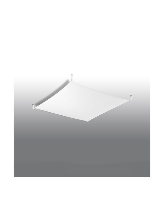 Sollux Luna 2 Таванно осветление 65бр Бяла с Вграден LED