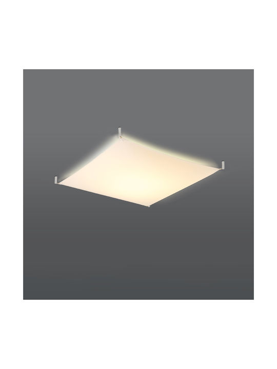 Sollux Luna 2 Таванно осветление 65бр Бяла с Вграден LED