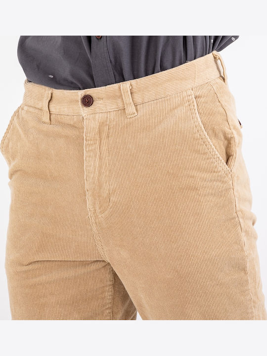 Hose Elastisch Khaki