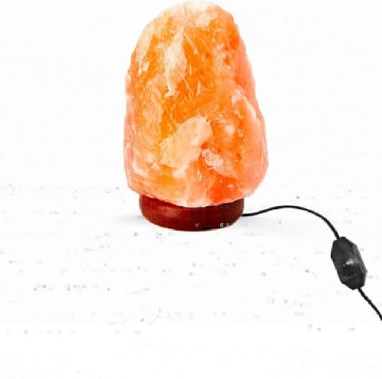 Total Gift Dekorative Lampe Himalaya-Salz Orange