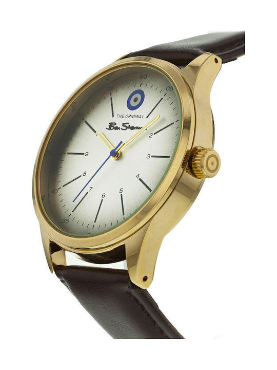 Ben Sherman Watch Battery with Leather Strap