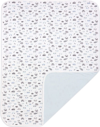 Jukki Blanket Nursery Swaddling Blankets Mountain Town Cotton Gray 75x100cm