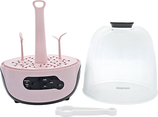 Kikka Boo Twill Electric Baby Sterilizer for 6 Bottles Pink