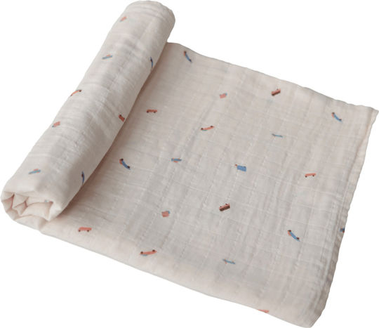 Mushie Swaddle Blanket 120x120cm