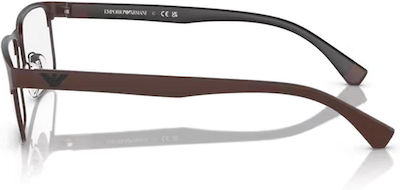 Emporio Armani Eyeglass Frame Brown EA1105 3020