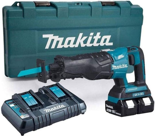 Makita DJR360PT2 Reciprocating Saw 36V 2x5Ah Brushless