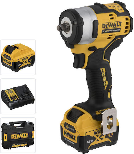 DEWALT DCF903P2 Brushless Μπουλονόκλειδο Μπαταρίας 12V 2x5Ah με Υποδοχή 3/8"