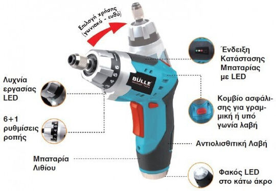 Bulle Κρουστικό Δράπανο 710W