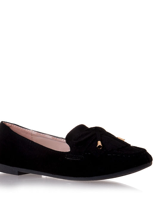 Malesa Damen Loafers in Schwarz Farbe