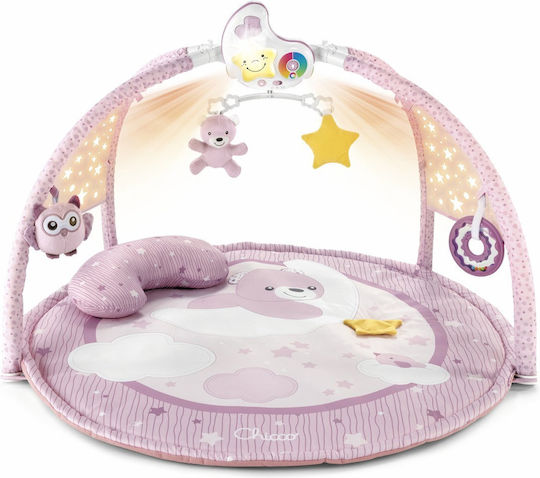 Chicco Activity Playmat Happy Colors with Music Pink for 0+ months (LxWxH) 83x83x83cm