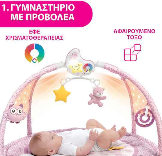 Chicco Happy Colors Activity Gym with Music for Newborns