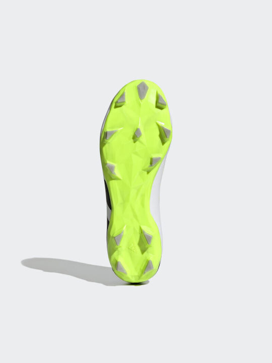 Adidas Predator Accuracy.3 FG Scăzut Pantofi de fotbal cu clești Cloud White / Core Black / Lucid Lemon