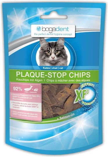 Bogacare Plaque Stop Chips Fish Cat Nutrition Supplement 50gr UBO-0765