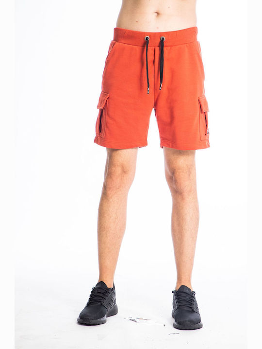 Paco & Co Sportliche Herrenshorts Orange