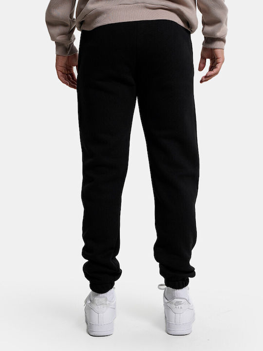 Target Men's Fleece Sweatpants with Rubber Black